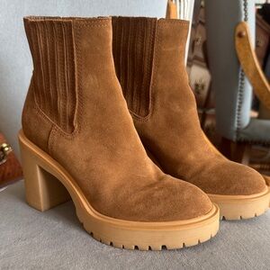 Caster H2O Waterproof Lug Sole Platform Bootie